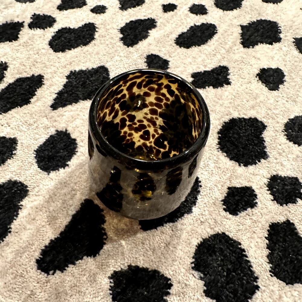 Tortoise Glass cup